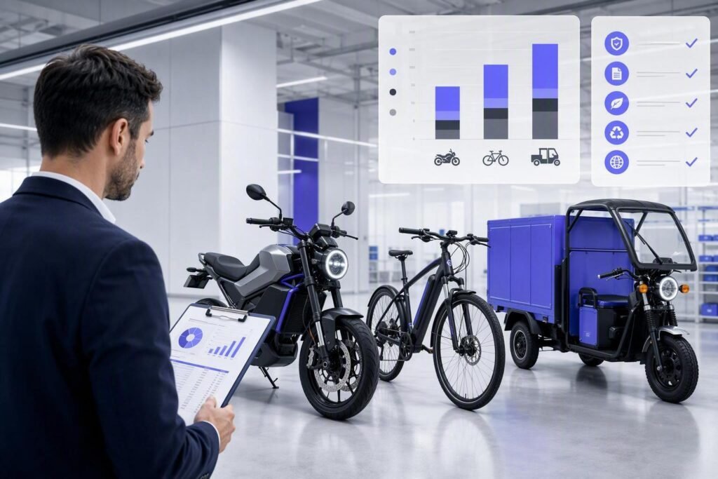 Electric two-wheeler OEM sourcing and TCO comparison guide for B2B distributors